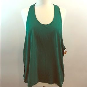 Champion Green Black Racerback Tank Top XXL 2X NWT